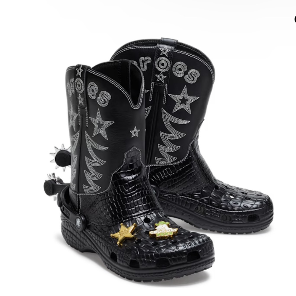 Crocs western cowboy boot